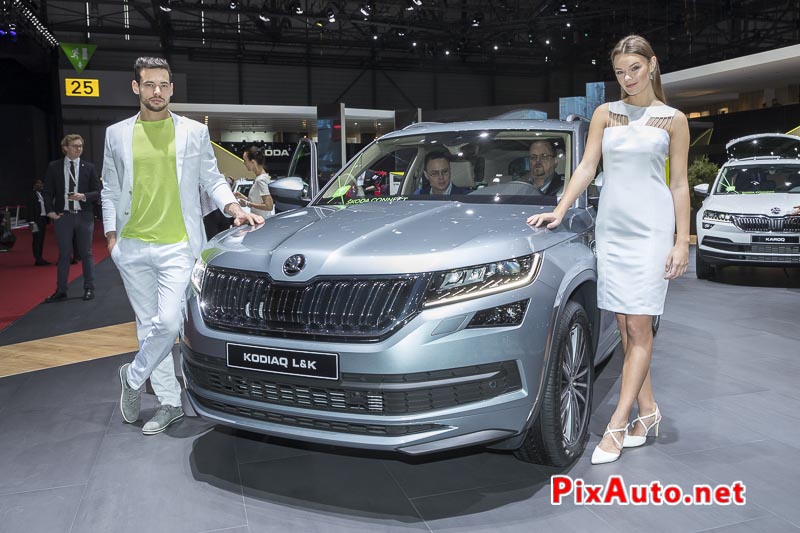 Salon-de-Geneve, Skoda Kodiaq Laurin et Klement