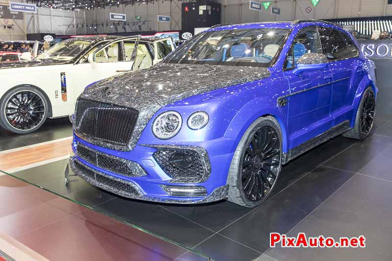 Salon-de-Geneve, Suv Bentley Bentayga Mansory