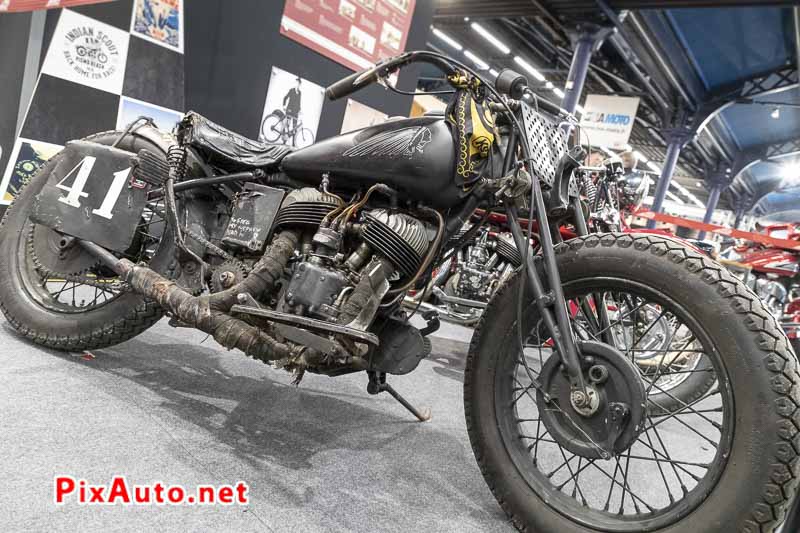 Salon Moto Legende, Indian Scout 741b 1941