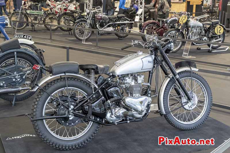 Salon Moto Legende, Triumph 500 Tr5 Trophy 1952