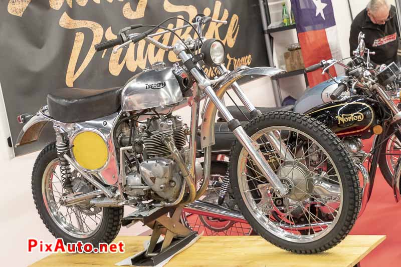 Salon Moto Legende, Triumph Machines et Moteurs