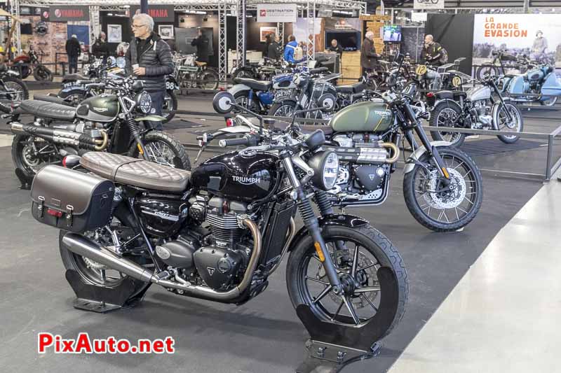 Salon Moto Legende, Triumph Street Twin Black