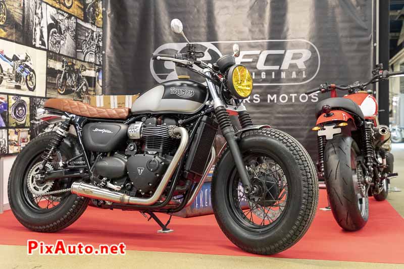 Salon Moto Legende, Triumph Street Twin Fcr