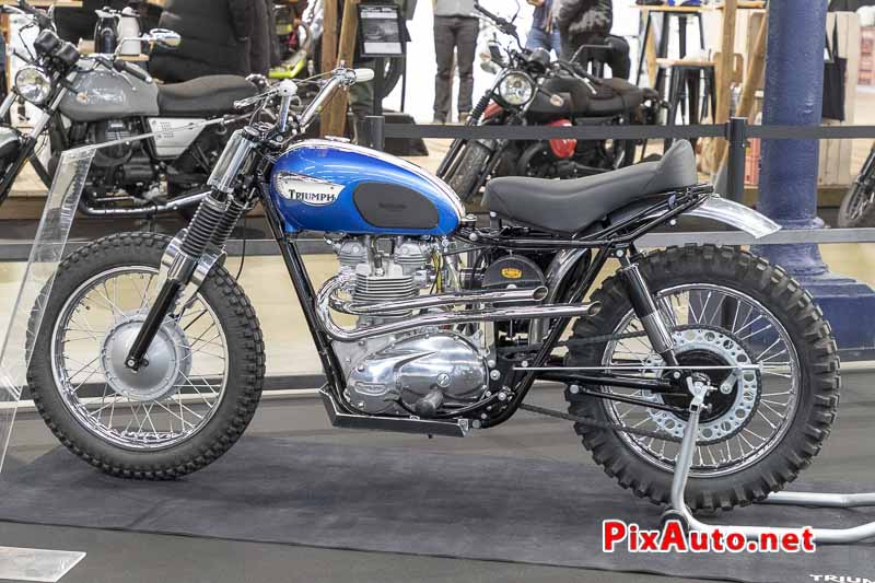 Salon Moto Legende, Triumph Tr6 Desert Racer