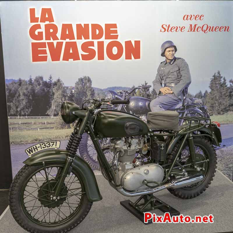 Salon Moto Legende, Triumph TR6 la Grande Evasion