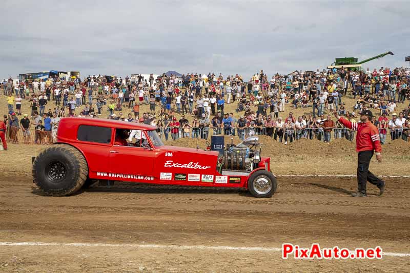 Championnat de France de Tracteur-pulling, Positionnement Excalibur