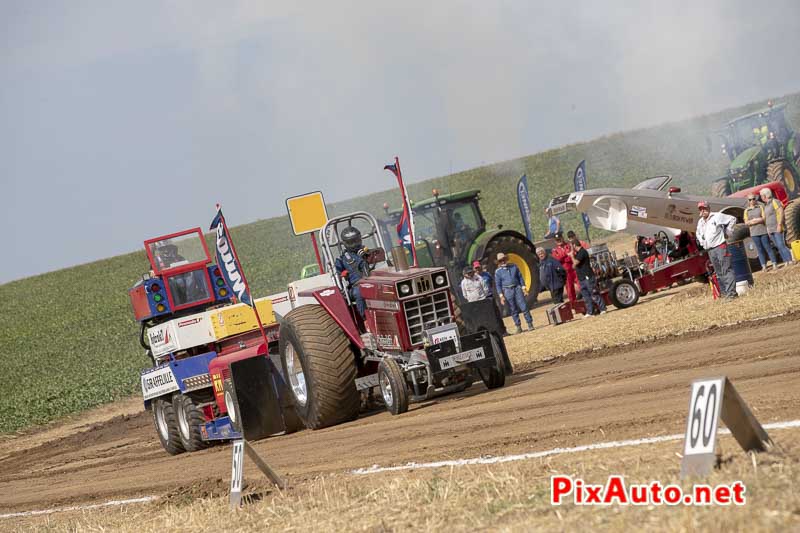 Championnat de France de Tracteur-pulling, Qualification Diable Rouge