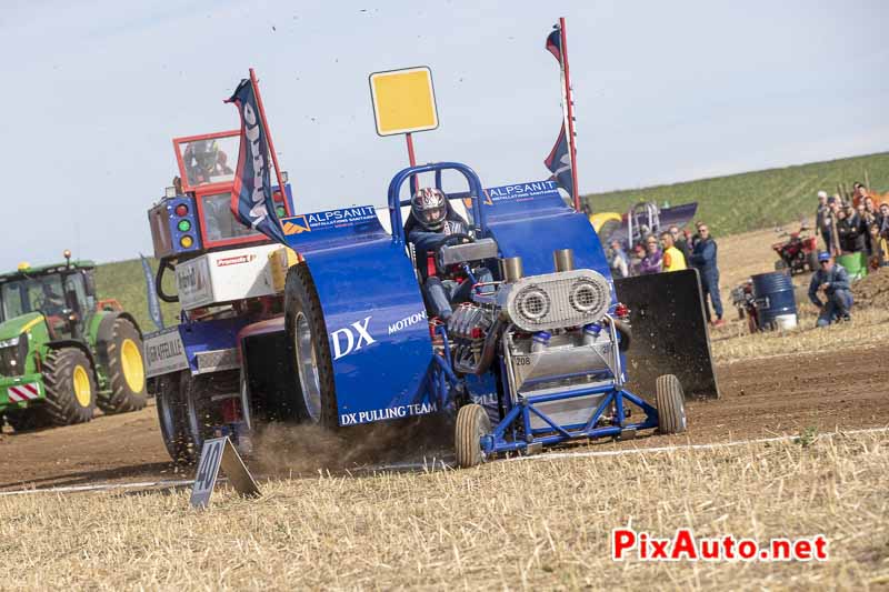 Tracteur-pulling, Sortie de Piste Pour Dx Motion