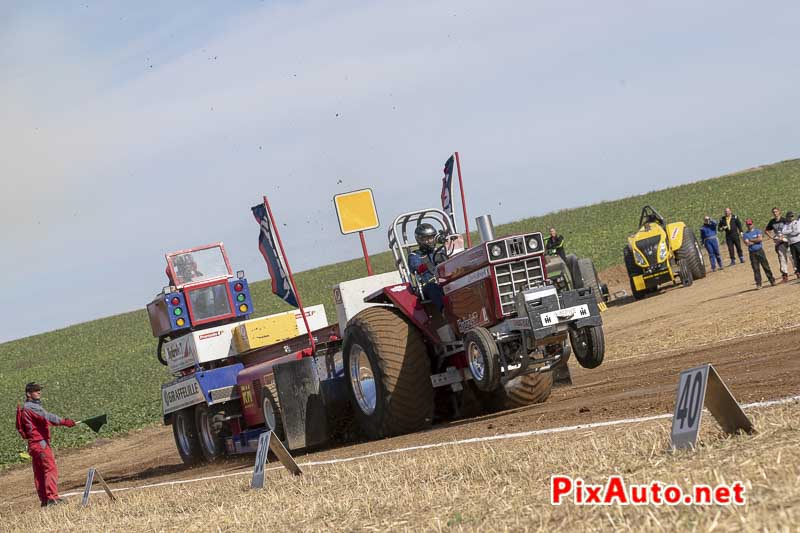 Championnat de France de Tracteur-pulling, Tir de Diable Rouge