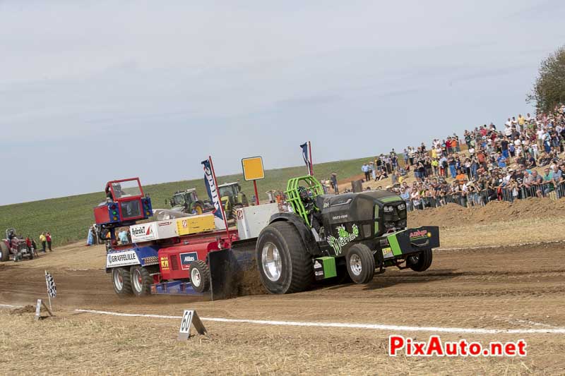 Championnat de France de Tracteur-pulling, Tir de Christophe Gabiel Warrior