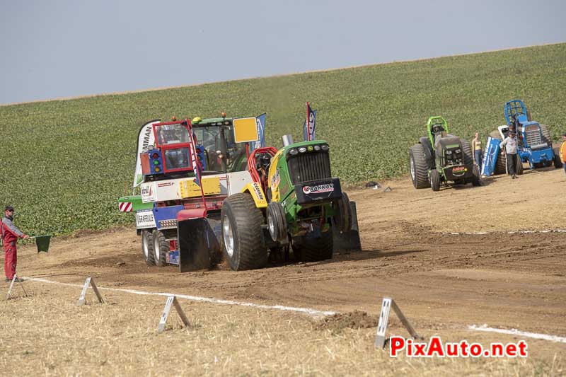 Championnat de France de Tracteur-pulling, Tir de Froggy