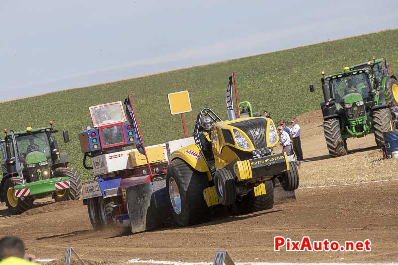 Championnat de France de Tracteur-pulling, Tir de Moving Moutains