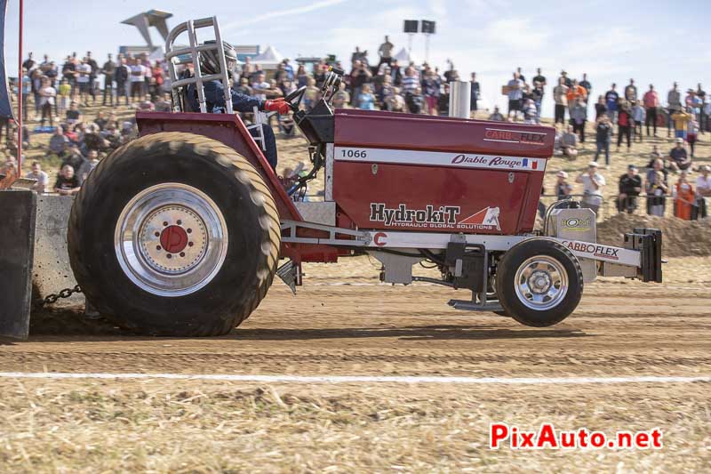 Championnat de France de Tracteur-pulling, Tracteur Diable Rouge