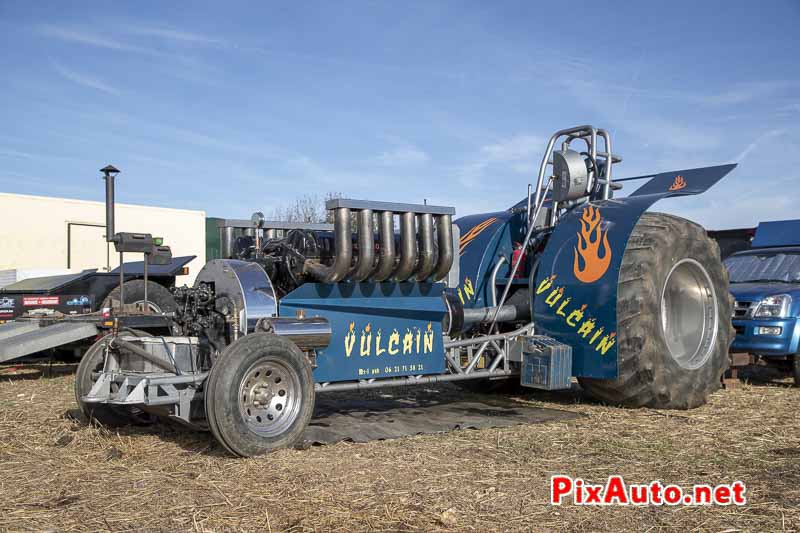 Championnat de France de Tracteur-pulling, Tracteur Vulcain