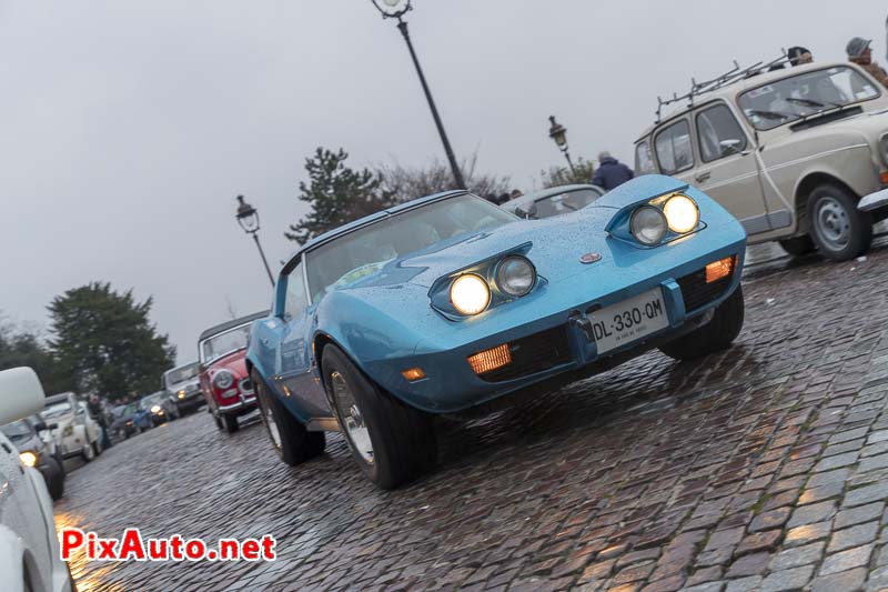 Traversee-de-Paris Hivernale, Chevrolet Corvette