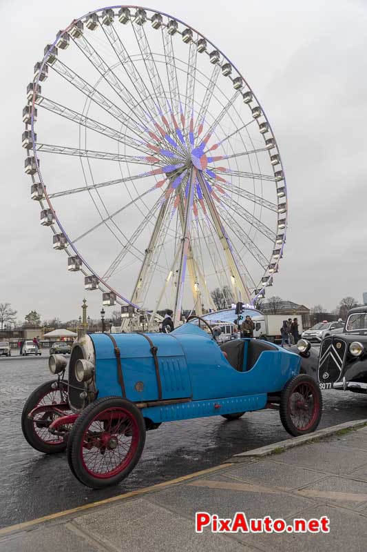 Traversee-de-Paris Hivernale, Cyclecar