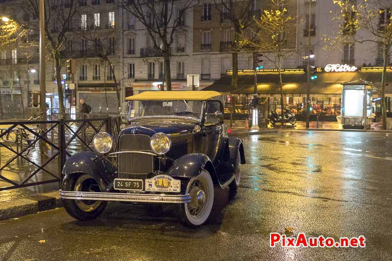 Traversee-de-Paris Hivernale, Ford Roadster