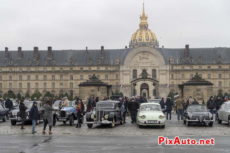 Traversee-de-Paris Hivernale, Place des Invalides