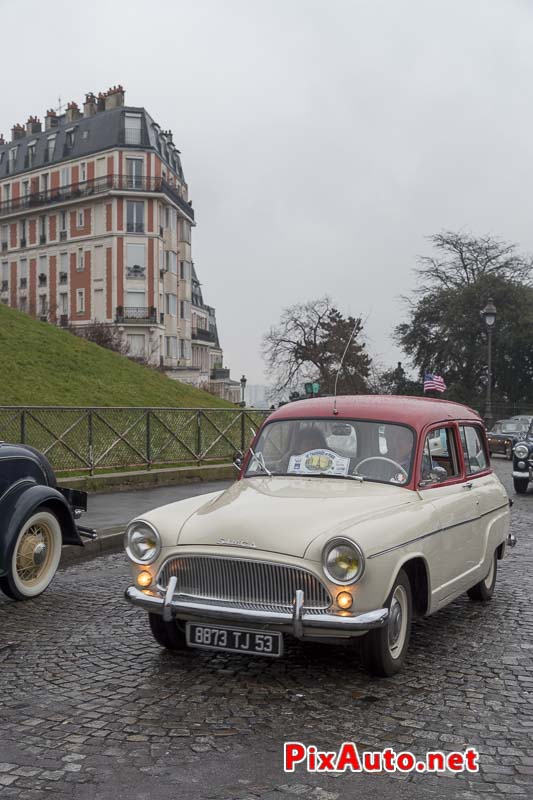 Traversee-de-Paris Hivernale, Simca P60 Ranch