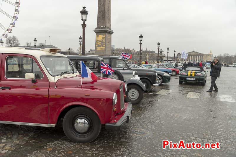 Traversee-de-Paris Hivernale, Taxi Anglais