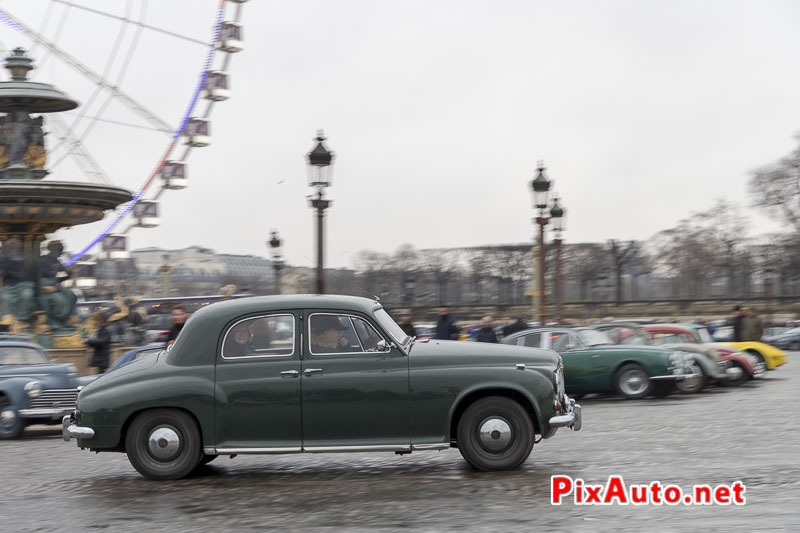 Traversee-de-Paris Hivernale, Voiture Rover P4