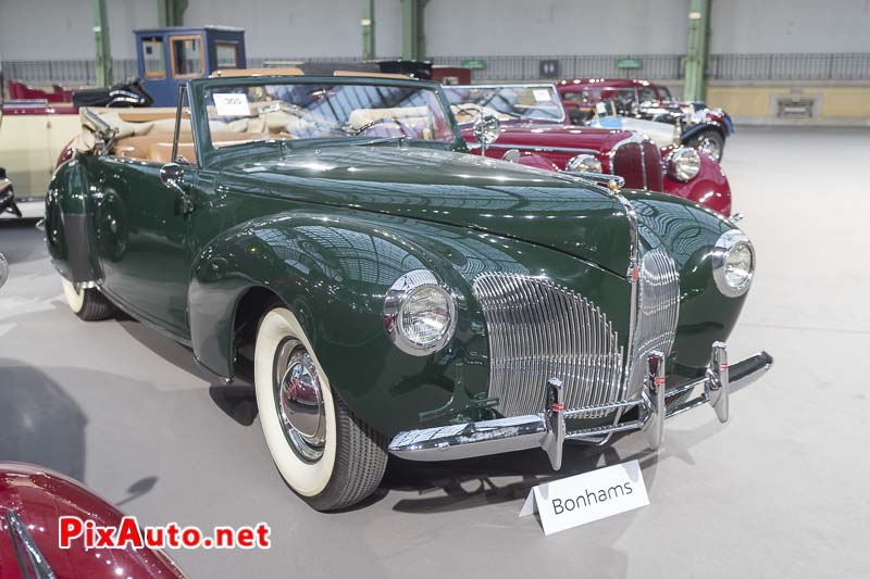 Vente-Bonhams-Grand-Palais, Lincolt-zephyr Continental Cabriolet