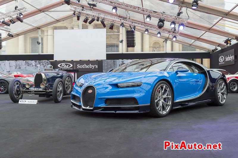 RM Sotheby's, Chiron Bleu Marine et Bleu France