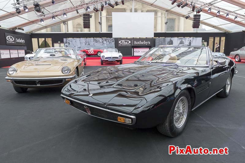 RM Sotheby's, Maserati Ghibli et Mistral