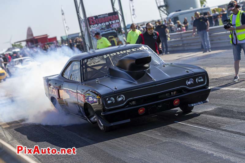 European Dragster By ATD, Burn-out Plymouth Road Runner