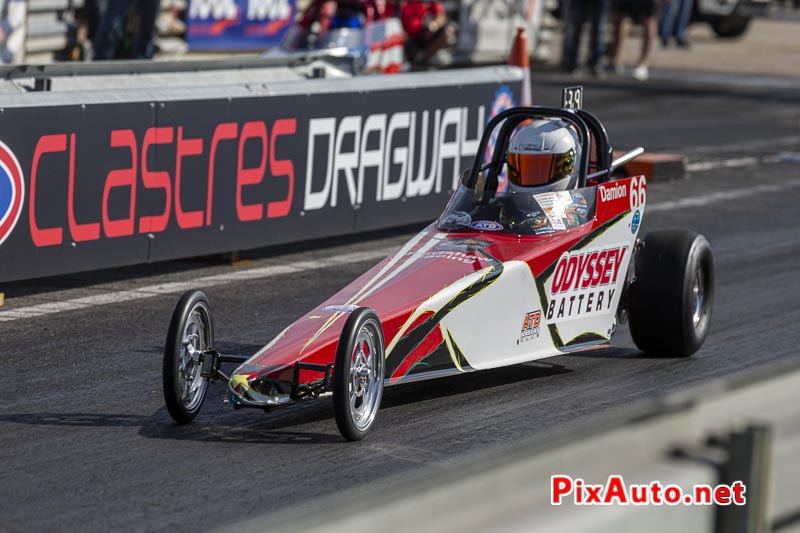 European Dragster By ATD, Rail Dragster Damion Redshaw
