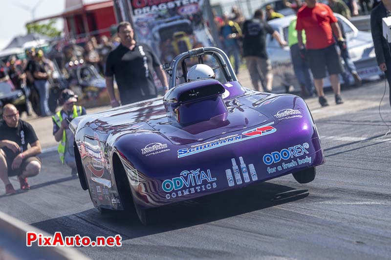 European Dragster By ATD, Run Olivier Petzold Chevrolet Corvette