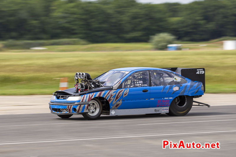European Dragster By ATD, Run Renault Laguna Cyril Perret