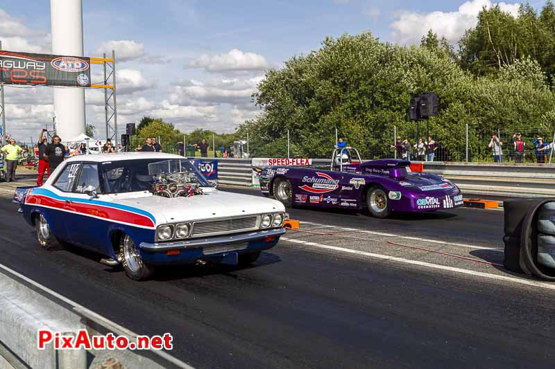 9e European Dragster, Duel Entre Billy Gane et Olivier Petzold