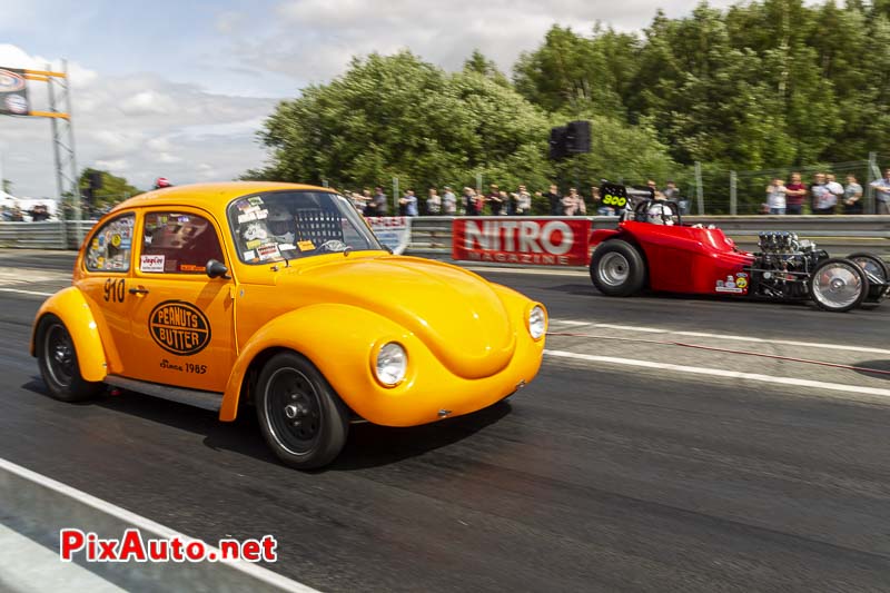 9e European Dragster, Duel Entre Une Cox et Altered Ford