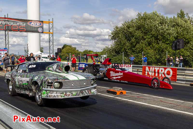 9e European Dragster, Duel Franz Aschenbrenner Fabien Dubois