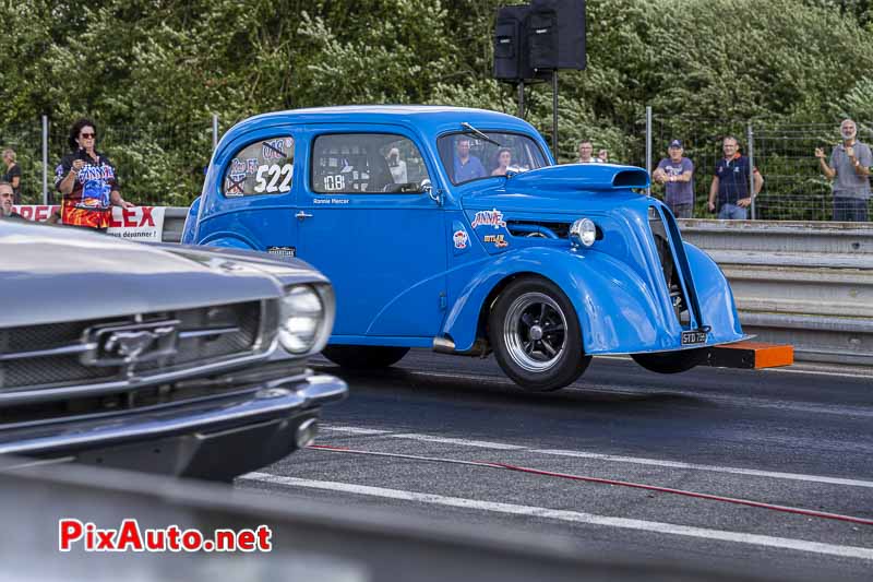 9e European Dragster, Jump Ronnie Mercer sur Ford Anglia