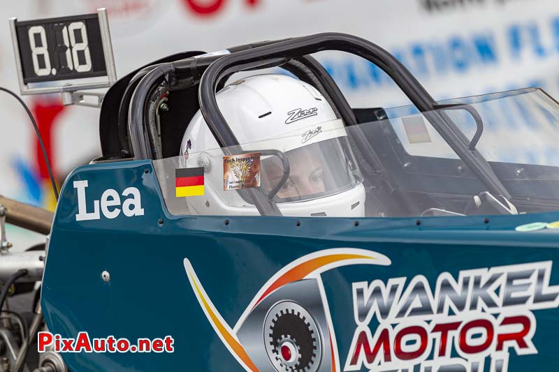 9e European Dragster, Lea Muller Pilote Rail Dragster