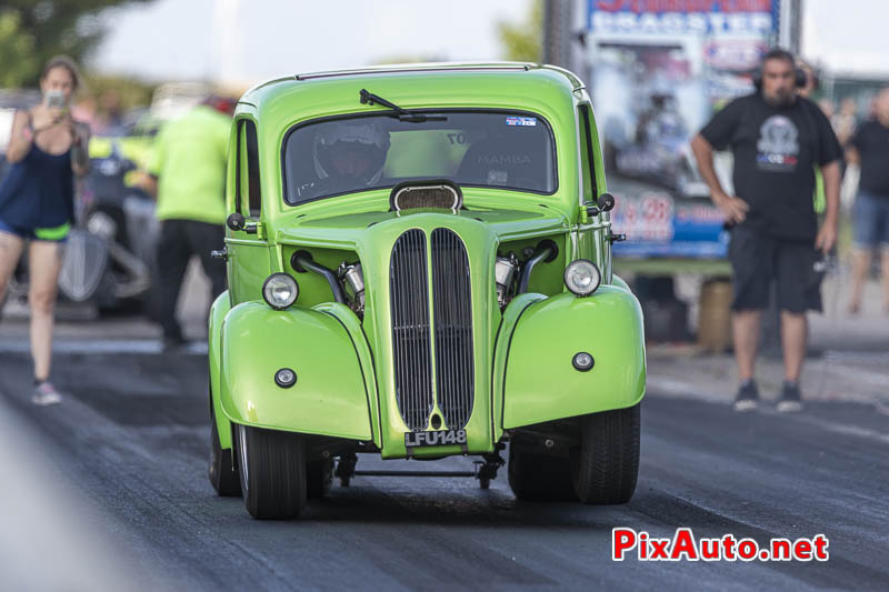 9e European Dragster, Run Hill Garry Ford Anglia