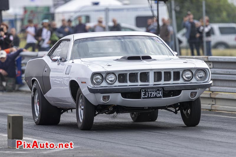 9e European Dragster, Run Peter Soursas Plymouth Barracuda