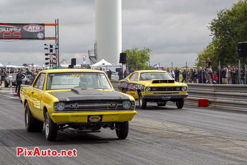 9e European Dragster, Thierry Leveque Stuart Thompson