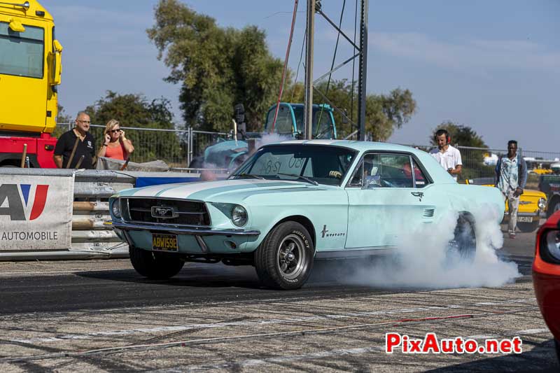 10e European Dragster, Burn Ford Mustang Clive Dandridge