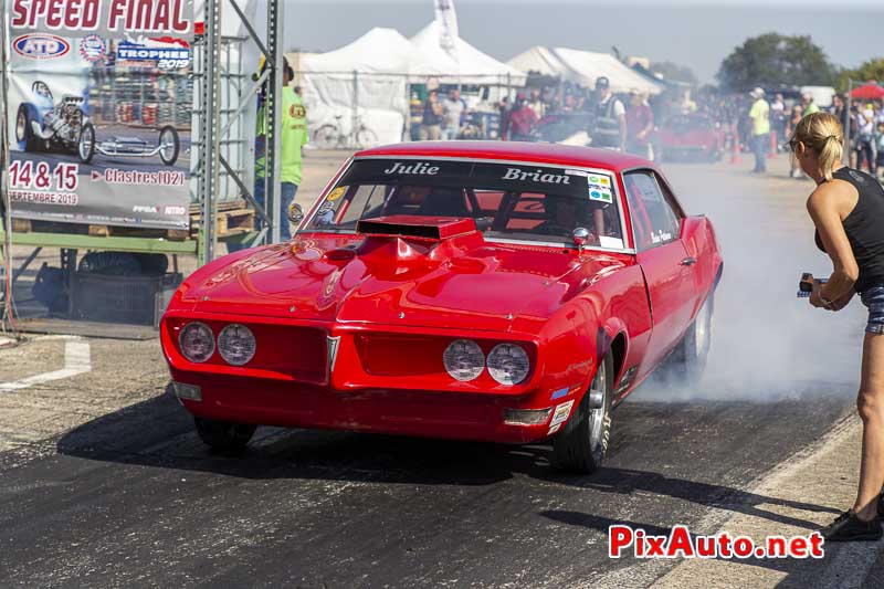 10e European Dragster, Burn Pontiac Firebird de Brian Pateman