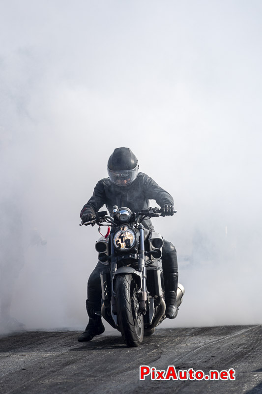 10e European Dragster, Burn Yamaha Vmax 458