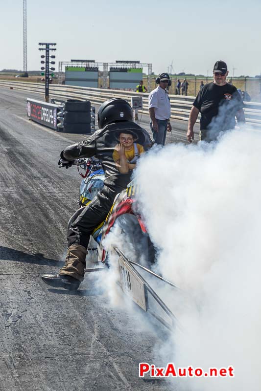 10e European Dragster , Burnout Lionel Lalague  #33