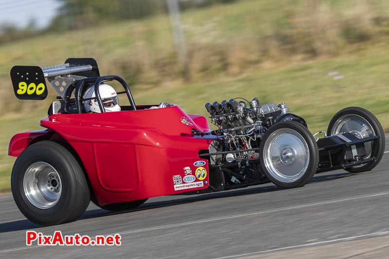 10e European Dragster, Didier Canicave sur Altered Ford #900