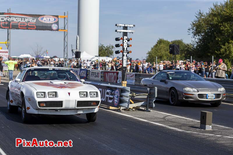 10e European Dragster, Pontiac Trans Am et Chevrolet Camaro Z28