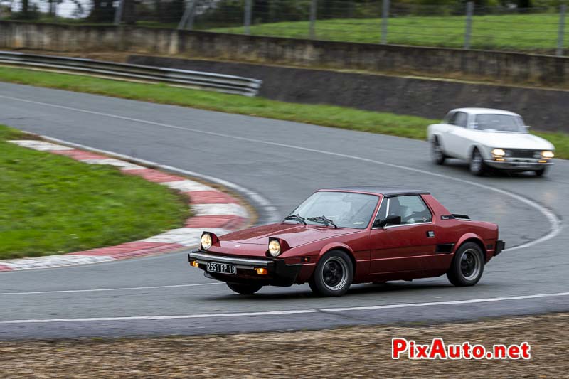 Autodrome Italian Meeting, Fiat X1/9 epingle du Faye