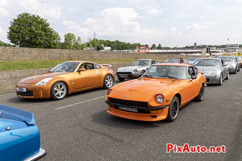 Jap'n Car Festival 2019, Parade Datsun et Nissan Z