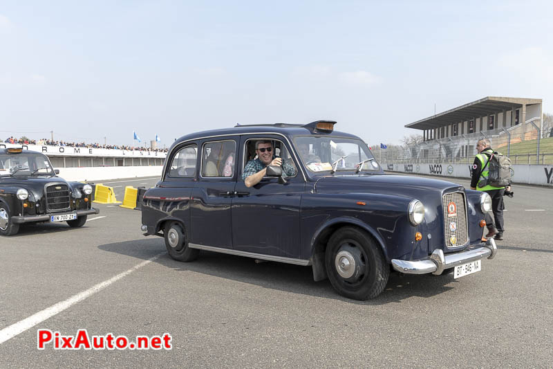 God-Save-the-Car 2019, Francois Allain et son Taxi Anglais