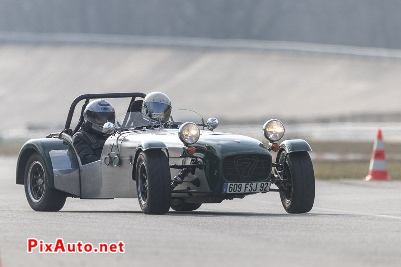 God-Save-the-Car 2019, Lotus Super Seven en Derapage